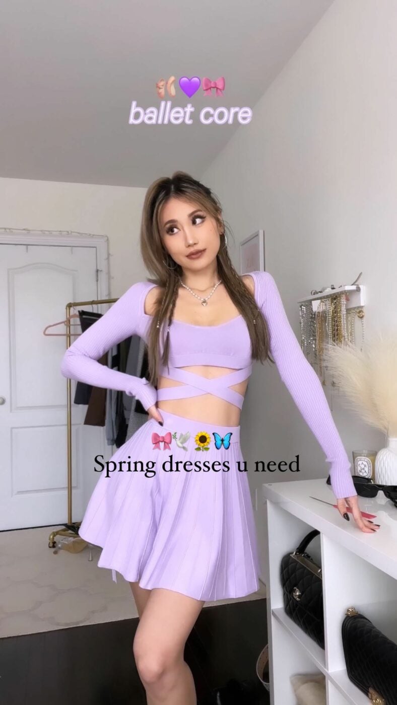 4 spring dresses 🎀🦋🌻🕊️ which core are you? #springfashion #springdress #styleinspo #fashioninspo #dresses