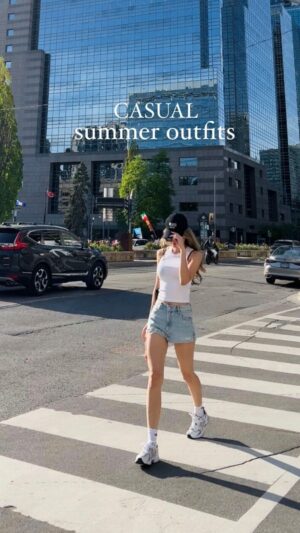 Casual summer outfits when I go out! ☀️ #outfitinspo #summer