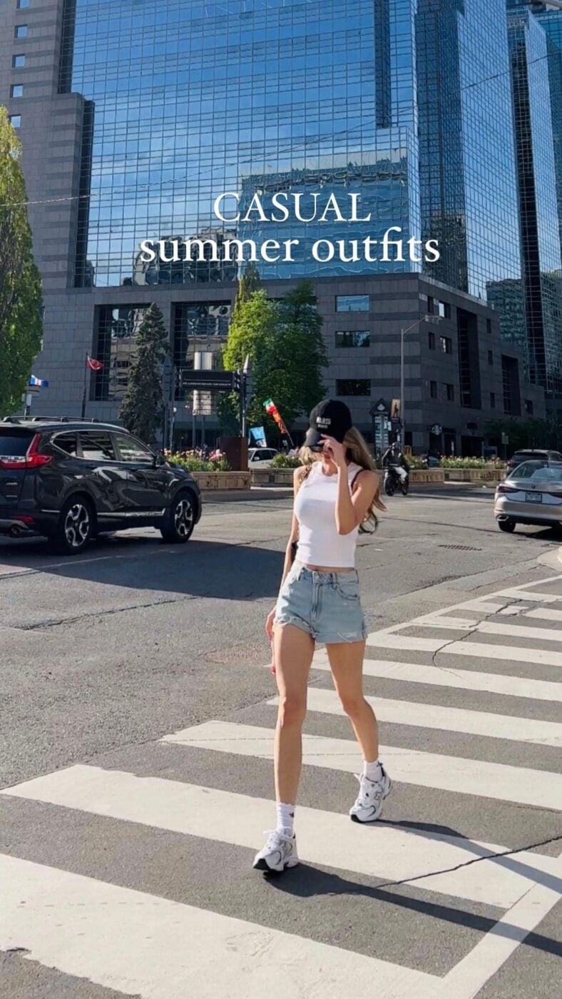Casual summer outfits when I go out! ☀️ #outfitinspo #summer