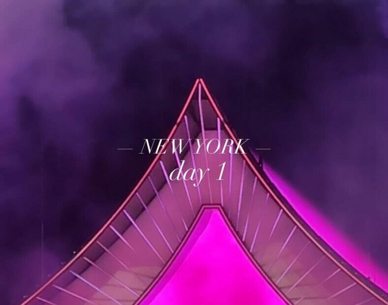 come with me to New York (day 1) 🖤🩷