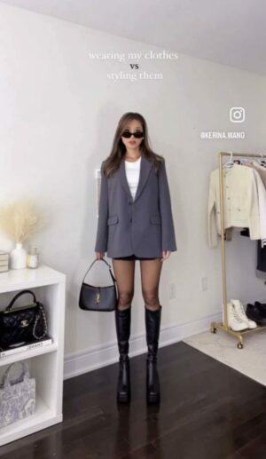 Kerina Wang - wearing vs styling your clothes