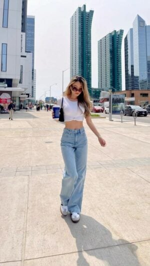 Heidi Wide Leg Jeans Kerina Wang