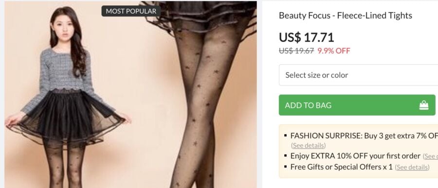 Beauty Focus - Fleece-Lined Tights