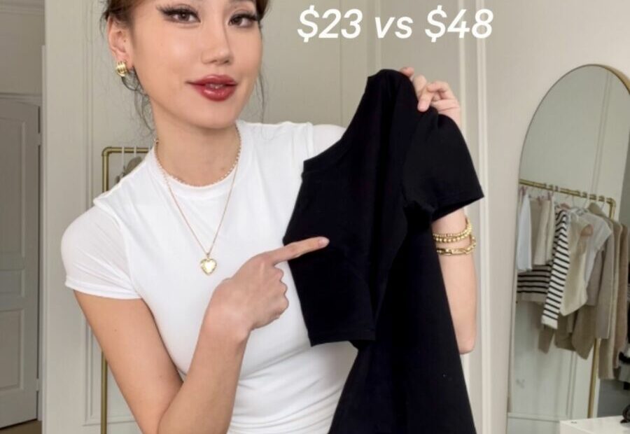Kerina Wang - SKIMS tee but amazon prices