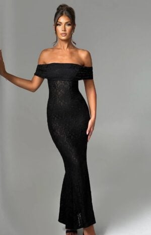 Kerina Wang - BABYBOO black lace dress