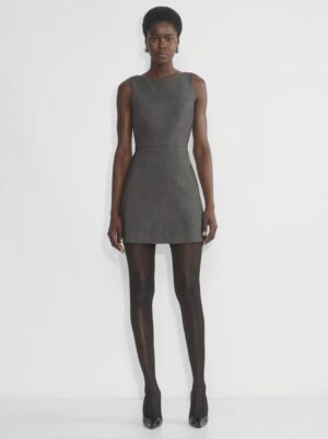 Kerina Wang - BABATON gray dress