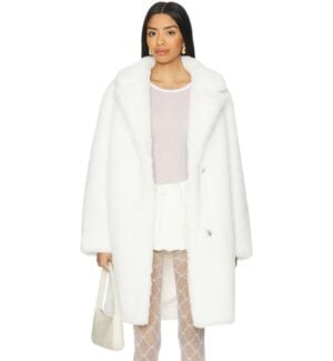 Kerina Wang - REVOLVE beige coat (Copy)