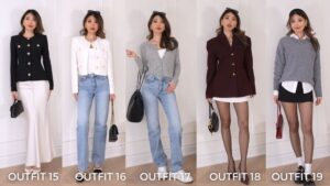 Kerina Wang - SPRING LOOKBOOK  casual & trendy outfits  YT