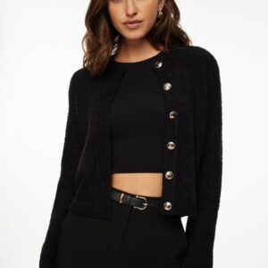 Kerina Wang - DYNAMITE black cardigan