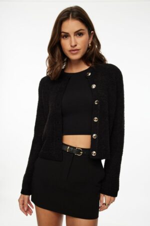 Kerina Wang - DYNAMITE black cardigan