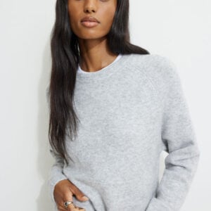 Kerina Wang - DYNAMITE gray sweater