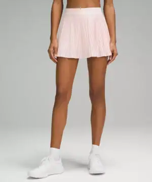 Kerina Wang - LULULEMON pink skirt