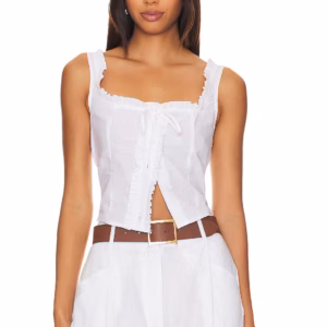 Kerina Wang - SNDYS white top