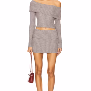 Kerina Wang - SUPERDOWN skirt set