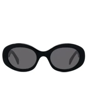 Kerina Wang - Celine Triomphe 52mm Oval Sunglasses