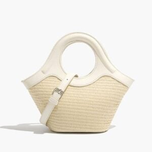 Kerina Wang - Ivory Strand Circle Bag