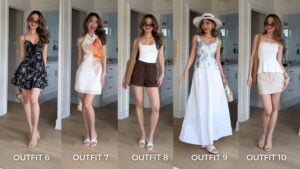 Kerina Wang - 15 outfits that fit in your carry-on! @dynamite