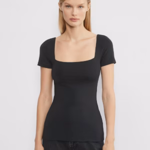 Kerina Wang - ARITZIA Original Contour Squareneck Hip T-shirt