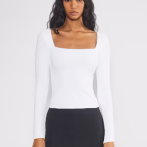 Kerina Wang - ARITZIA Contour Squareneck Longsleeve