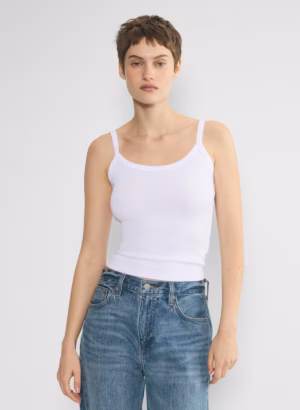 Kerina Wang - ARITZIA HomeStretch Rib Scoopneck Cami Tank