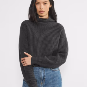 Kerina Wang - ARITZIA Montpellier Merino Wool Waist Turtleneck
