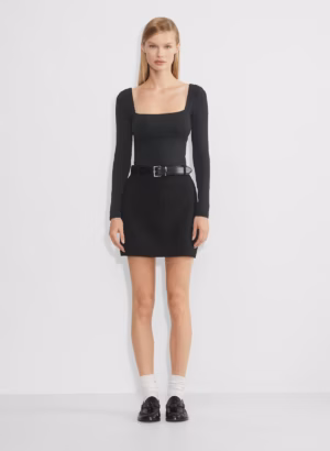 Kerina Wang - ARITZIA Contour Squareneck Longsleeve