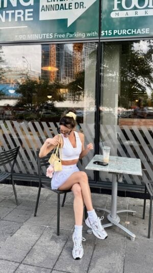 Kerina Wang - JUMP into style this summer with @newbalance @brownsshoes