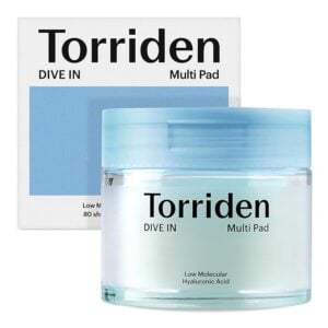 Kerina Wang - Torriden DIVE IN Multi Pad (80 pads) | Serum infused Facial Pads for Cooling, Soothing, Hydrating Spot Masking | Hyaluronic Acid, Panthenol, Allantoin