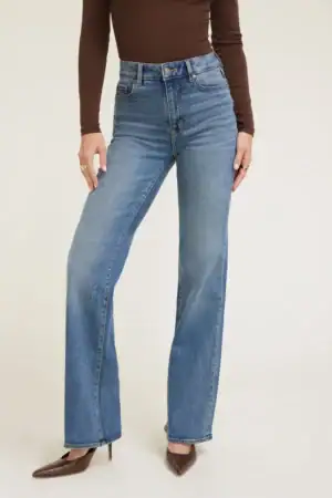 Kerina Wang - Elodie Stretch High Rise Bootcut Jeans - Dynamite Clothing