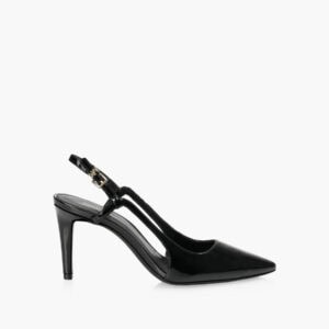 Kerina Wang - Black Slingbacks