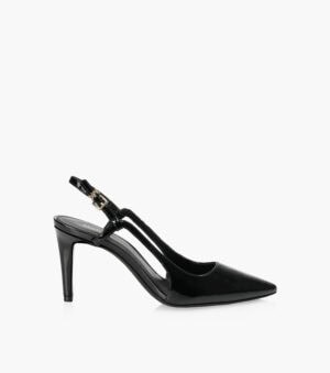 Kerina Wang - Black Slingbacks