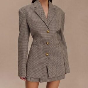 Mila Shaped Blazer – Meshki