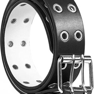 Kerina Wang - Black Leather Belt