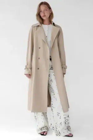 Kerina Wang - OAK+FORT Oversized Trench Coat