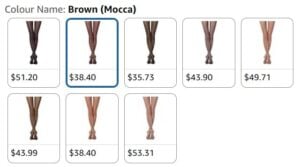 Kerina Wang - Conte Classic Sheer to Waist Silky Pantyhose Prestige 20 Den - Conte *TOP RATED*