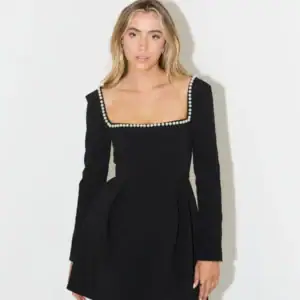 Kerina Wang - The Ultimate Muse Pearl Dress - Black