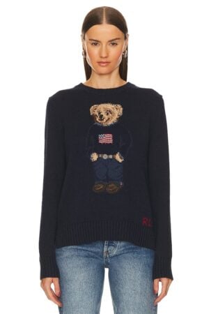 Kerina Wang - Polo Ralph Lauren Bear Pullover - Revolve