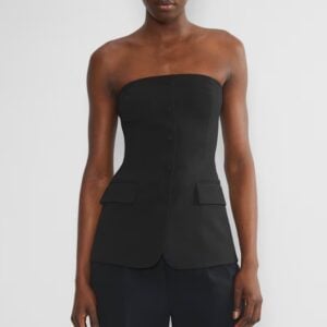 Kerina Wang - Aritzia black tube top