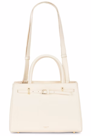 Kerina Wang - White Mini Book Bag