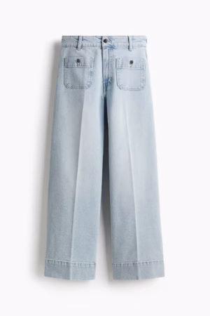Kerina Wang - H&M Light Blue Denim Pants
