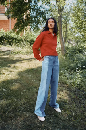 Kerina Wang - H&M Blue Denim Pants