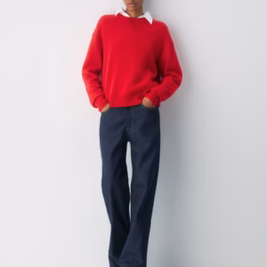 Kerina Wang - ARITZIA Red Sweater