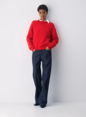 Kerina Wang - ARITZIA Red Sweater