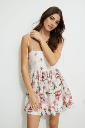 Kerina Wang - Floral Mini Dress