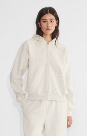 Kerina Wang - Aritzia Sweatfleece COZY FLEECE PERFECT ZIP HOODIE