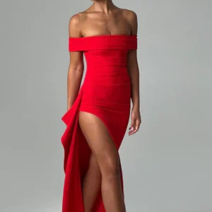 Kerina Wang - BABYBOO Joyce Maxi Dress - Red