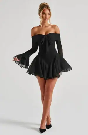 Kerina Wang - BABYBOO Nerissa Playsuit - Black