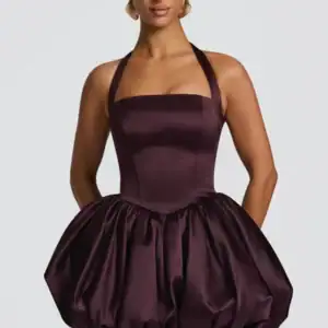 Kerina Wang - Prudence Mini Dress - Plum - Babyboo