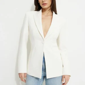 Kerina Wang - White Blazer