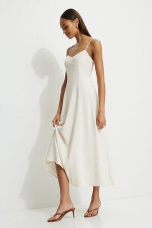 Kerina Wang - White Maxi Dress